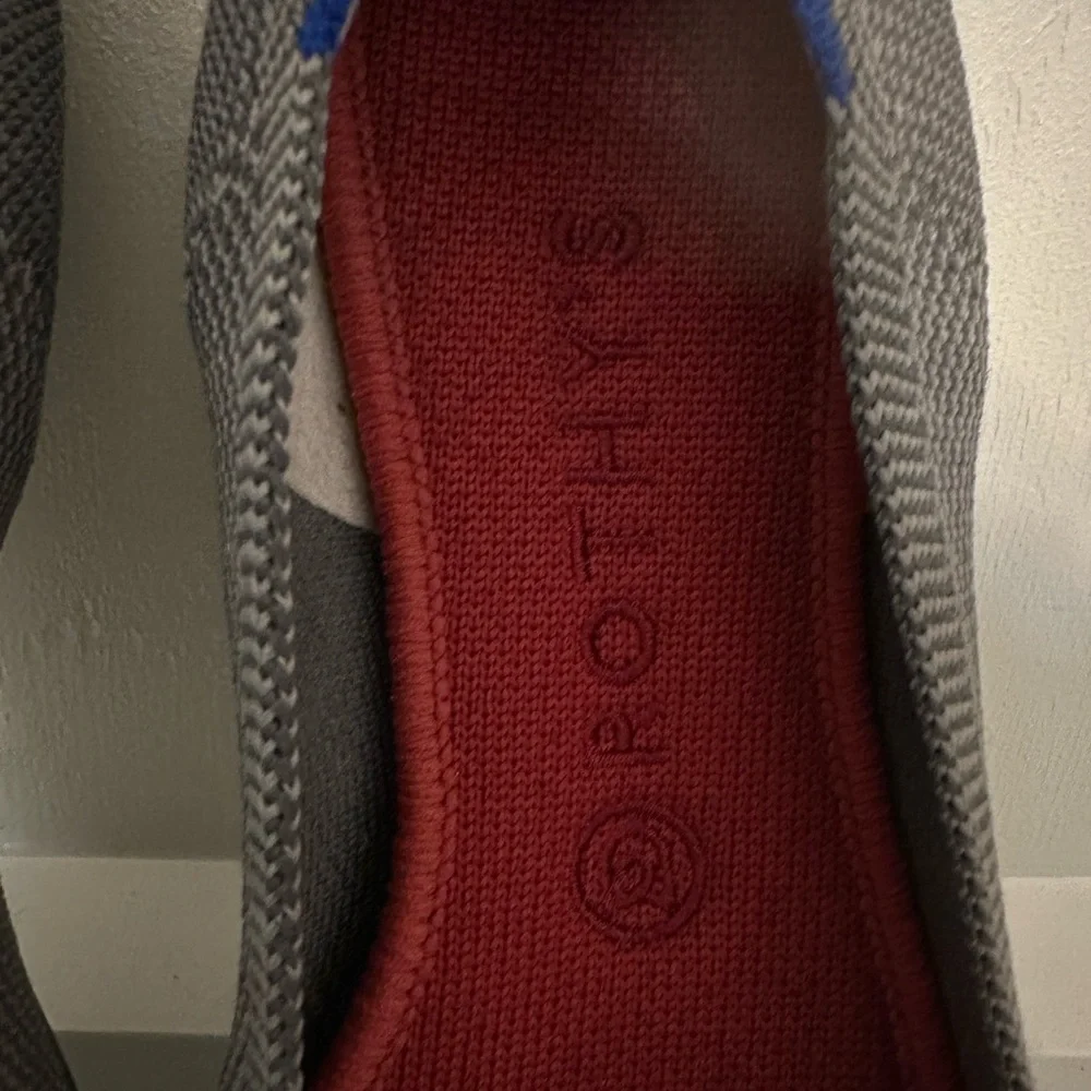 Rothy's Women's Gray and Red Flats - Picture 4 of 7